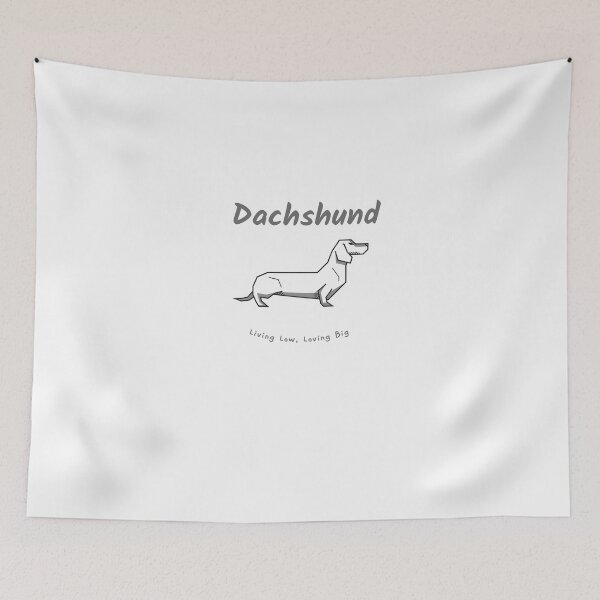Item preview, Loving Big Dachshund Wiener Dog Doxie Sausage Dog designed and sold by SvenJ94.