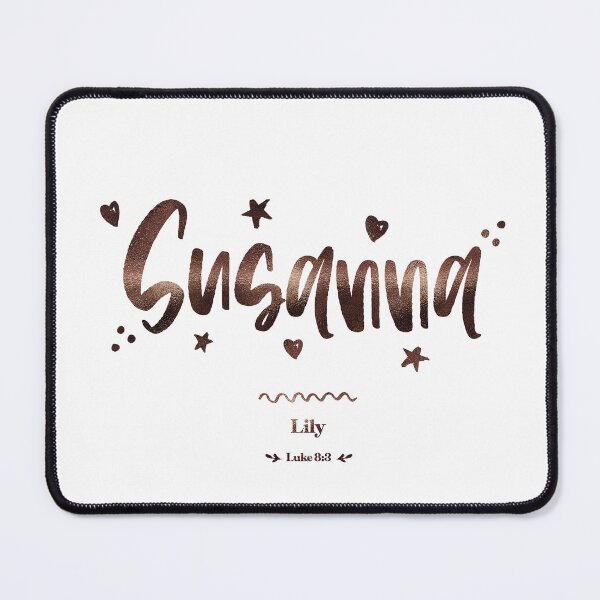 Item preview, Susanna | Luke 8 3 | Lily | Christian Name with Biblical Meaning For Girl | Christian Name Collection designed and sold by Blessed Be Your Name.