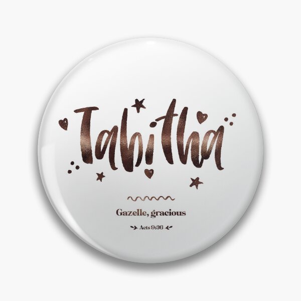 Item preview, Tabitha | Acts 9 36 | Gazelle Gracious | Christian Name with Biblical Meaning For Girl | Christian Name Collection designed and sold by Blessed Be Your Name.