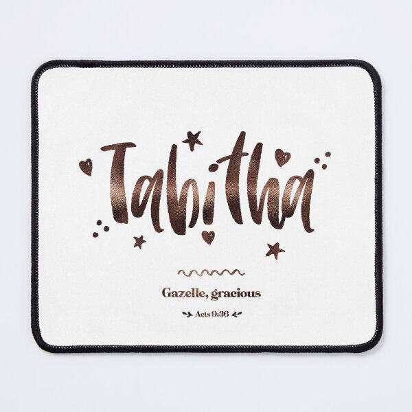 Item preview, Tabitha | Acts 9 36 | Gazelle Gracious | Christian Name with Biblical Meaning For Girl | Christian Name Collection designed and sold by Blessed Be Your Name.