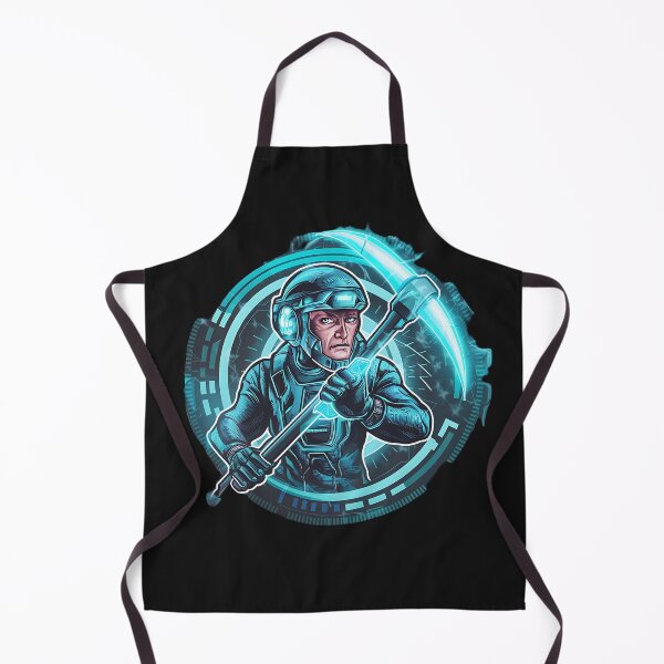 Item preview, Futuristic Miner Digital Art, Blockchain Cryptocurrency  designed and sold by TrendyGraphTees.