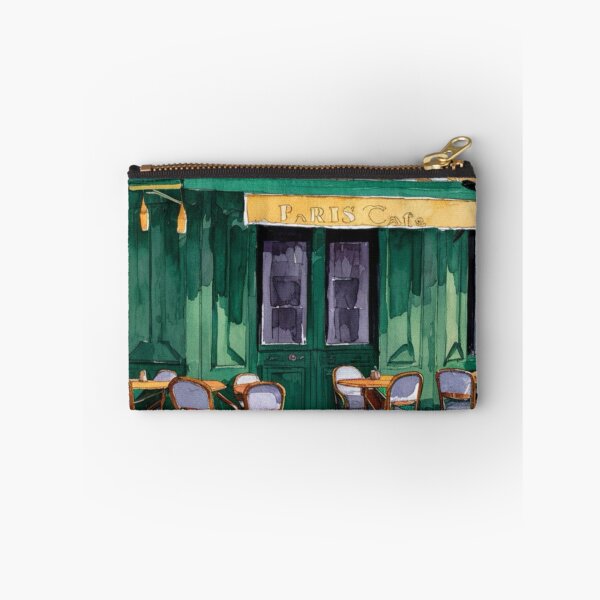 Item preview, Paris Cafe Watercolor Painting …..By Carraann designed and sold by CARRAANN.