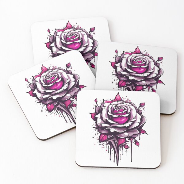 Item preview, DAZZLING PURPLE ROSES designed and sold by Idearea Design.