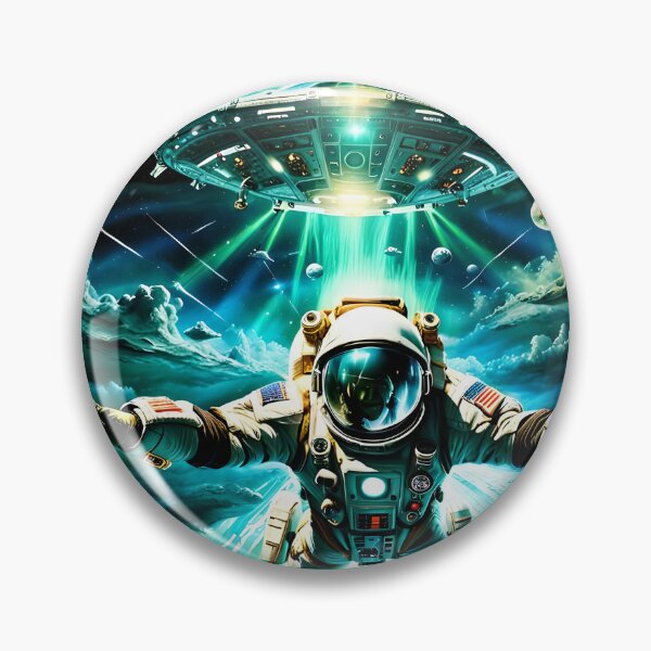 Item preview, Astronaut floating in space designed and sold by Bright-Moonrise.