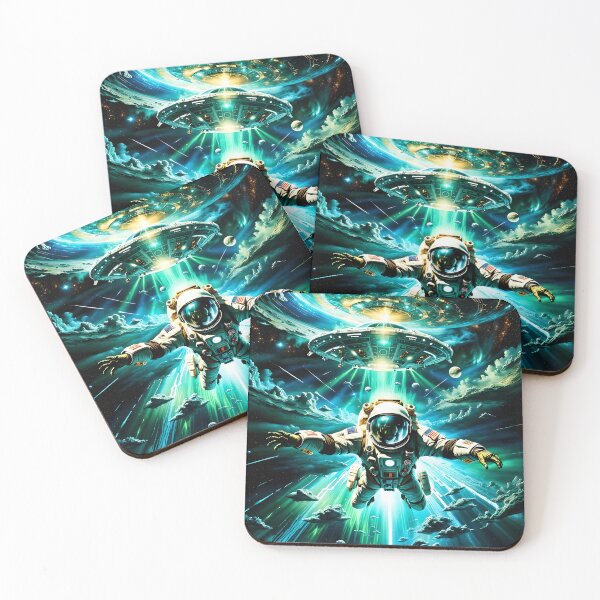 Item preview, Astronaut floating in space designed and sold by Bright-Moonrise.