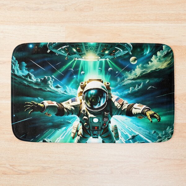 Item preview, Astronaut floating in space designed and sold by Bright-Moonrise.