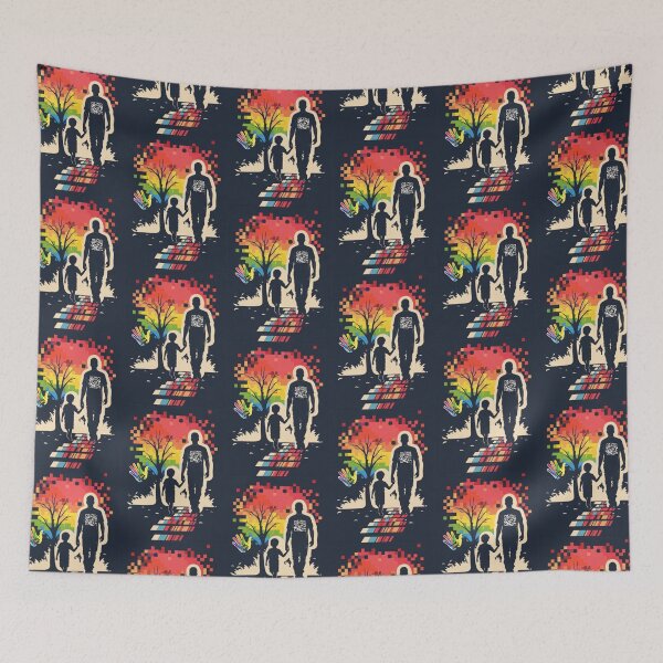 Item preview, Nostalgic Walk: Father & Son Bond designed and sold by PurpleMoss.