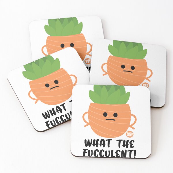Item preview, WHAT THE FUCCULENT designed and sold by TODD GOLDMAN.
