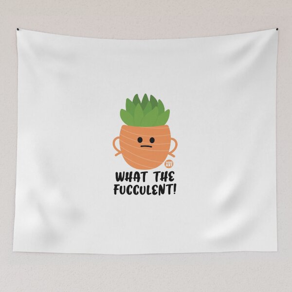 Item preview, WHAT THE FUCCULENT designed and sold by TODD GOLDMAN.