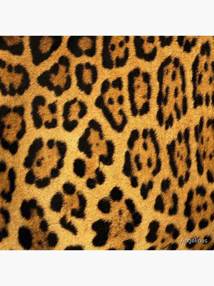 Jaguar Print Animal Skin Fur Pattern | Metal Print