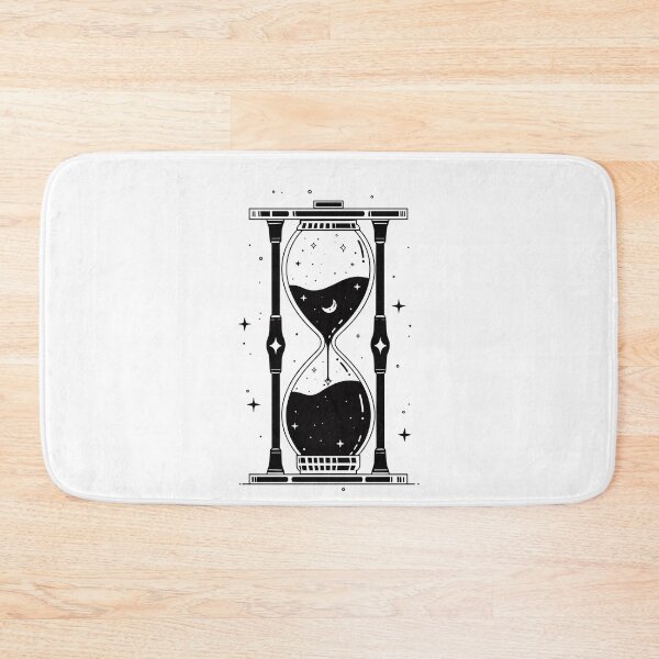 Item preview, Hourglass Celestial Minimalist - Sand Clock black and white - Sandglass designed and sold by Tomioka-Art.
