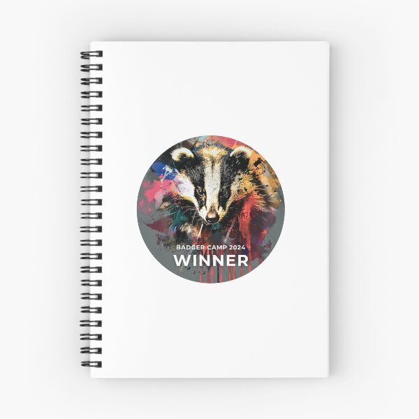 Item preview, Badger Camp April 2024 Winner  designed and sold by CampBadger.