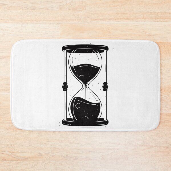 Item preview, Hourglass Celestial Minimalist - Sand Clock black and white - Sandglass designed and sold by Tomioka-Art.