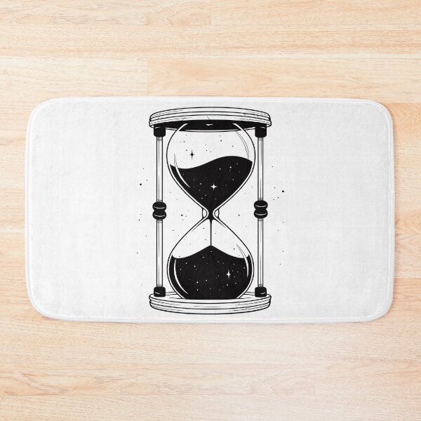 Item preview, Hourglass Celestial Minimalist - Sand Clock black and white - Sandglass designed and sold by Tomioka-Art.
