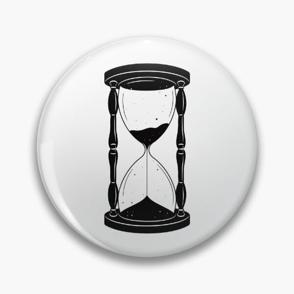 Item preview, Hourglass Celestial Minimalist - Sand Clock black and white - Sandglass designed and sold by Tomioka-Art.