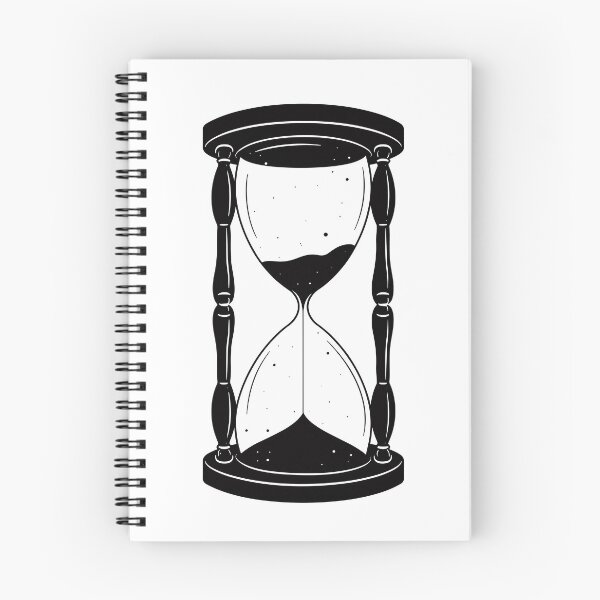 Item preview, Hourglass Celestial Minimalist - Sand Clock black and white - Sandglass designed and sold by Tomioka-Art.