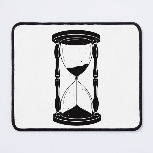 Item preview, Hourglass Celestial Minimalist - Sand Clock black and white - Sandglass designed and sold by Tomioka-Art.