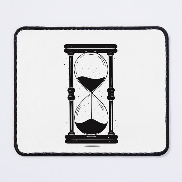 Item preview, Hourglass Celestial Minimalist - Sand Clock black and white - Sandglass designed and sold by Tomioka-Art.
