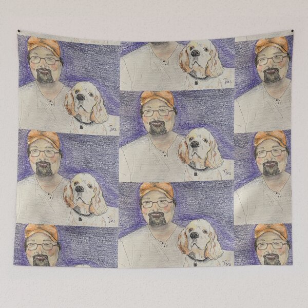 Item preview, Dave and Cooper designed and sold by Red Door Creations.
