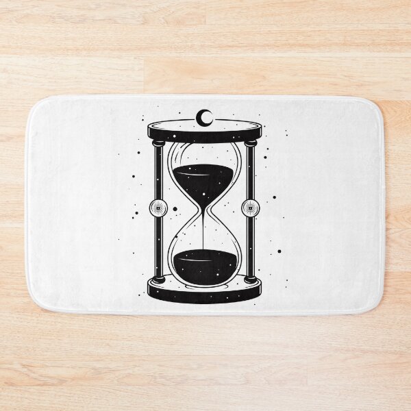 Item preview, Hourglass Celestial Minimalist - Sand Clock black and white - Sandglass designed and sold by Tomioka-Art.