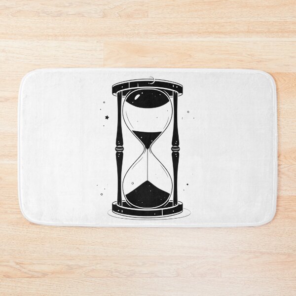 Item preview, Hourglass Celestial Minimalist - Sand Clock black and white - Sandglass designed and sold by Tomioka-Art.