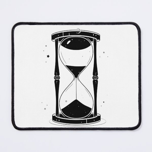 Item preview, Hourglass Celestial Minimalist - Sand Clock black and white - Sandglass designed and sold by Tomioka-Art.