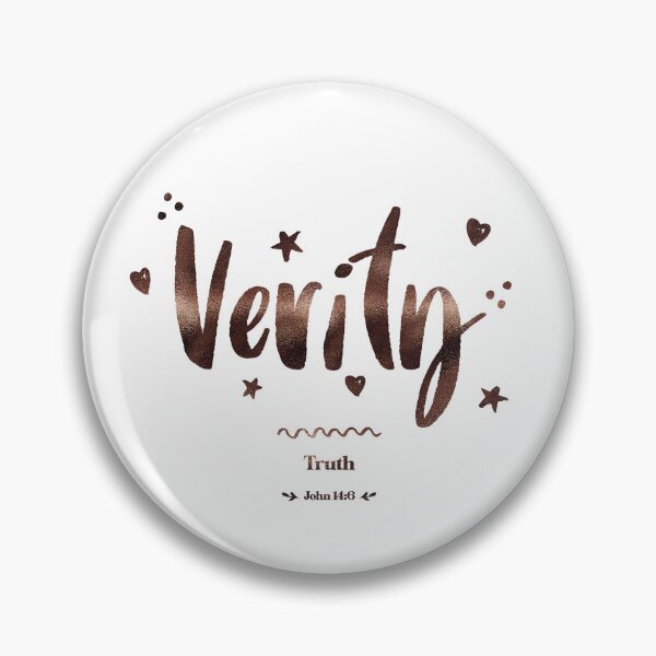 Item preview, Verity | John 14 6 | Truth | Christian Name with Biblical Meaning For Girl | Christian Name Collection designed and sold by Blessed Be Your Name.