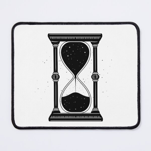 Item preview, Hourglass Celestial Minimalist - Sand Clock black and white - Sandglass designed and sold by Tomioka-Art.