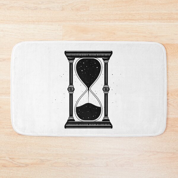 Item preview, Hourglass Celestial Minimalist - Sand Clock black and white - Sandglass designed and sold by Tomioka-Art.