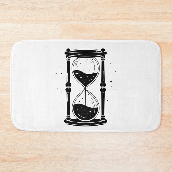 Item preview, Hourglass Celestial Minimalist - Sand Clock black and white - Sandglass designed and sold by Tomioka-Art.