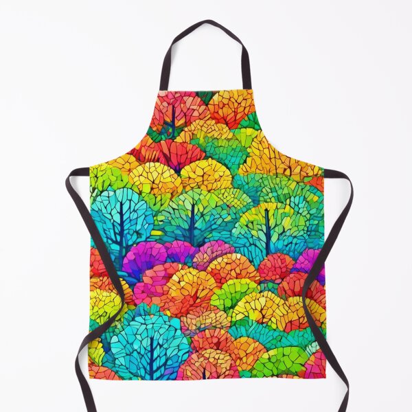 Artikelvorschau, Farbenfrohe Bäume im Kunststil entworfen und verkauft von Health And Fitness Posts e-Store.