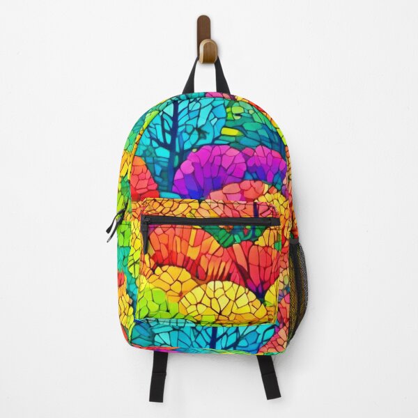 Item preview, Colorful Trees Art Style designed and sold by Health And Fitness Posts e-Store.