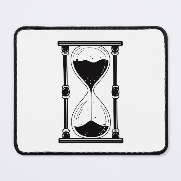 Item preview, Hourglass Celestial Minimalist - Sand Clock black and white - Sandglass designed and sold by Tomioka-Art.