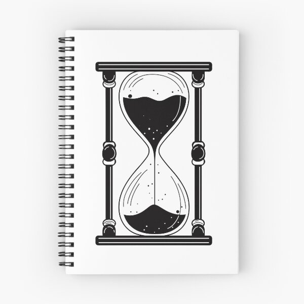 Item preview, Hourglass Celestial Minimalist - Sand Clock black and white - Sandglass designed and sold by Tomioka-Art.
