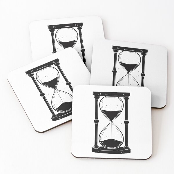 Item preview, Hourglass Celestial Minimalist - Sand Clock black and white - Sandglass designed and sold by Tomioka-Art.