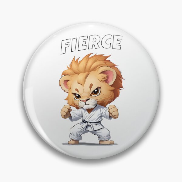 Item preview, The Fierce Fighter designed and sold by SilverFoxxShop.
