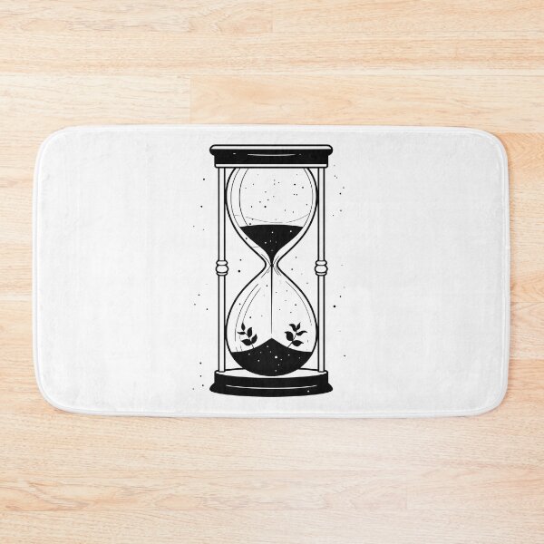 Item preview, Hourglass Celestial Minimalist - Sand Clock black and white - Sandglass designed and sold by Tomioka-Art.