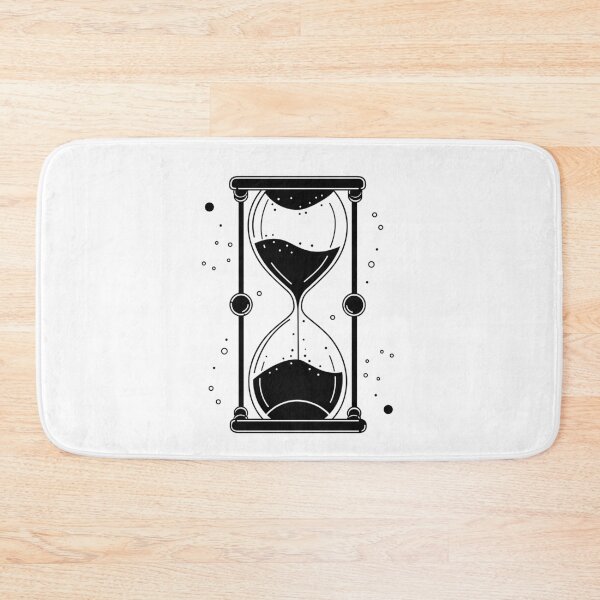 Item preview, Hourglass Celestial Minimalist - Sand Clock black and white - Sandglass designed and sold by Tomioka-Art.