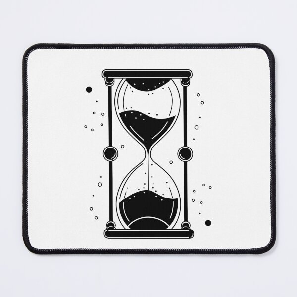 Item preview, Hourglass Celestial Minimalist - Sand Clock black and white - Sandglass designed and sold by Tomioka-Art.
