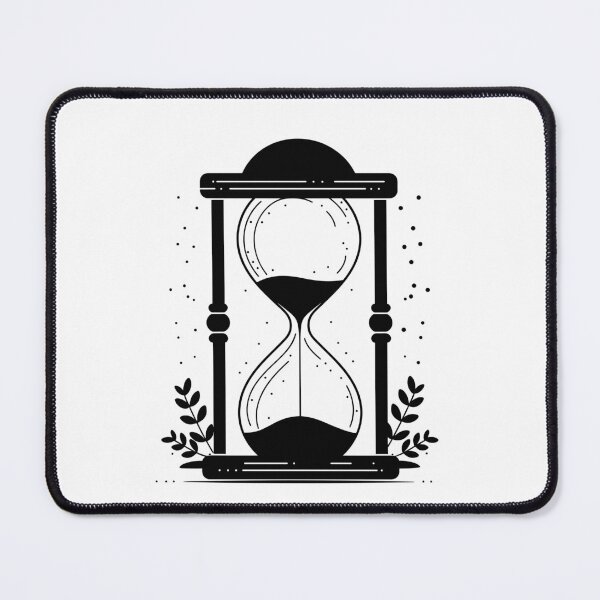 Item preview, Hourglass Celestial Minimalist - Sand Clock black and white - Sandglass designed and sold by Tomioka-Art.