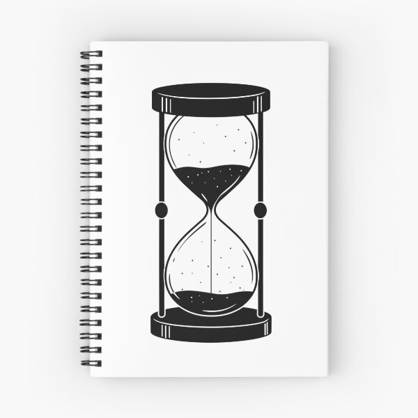 Item preview, Hourglass Celestial Minimalist - Sand Clock black and white - Sandglass designed and sold by Tomioka-Art.