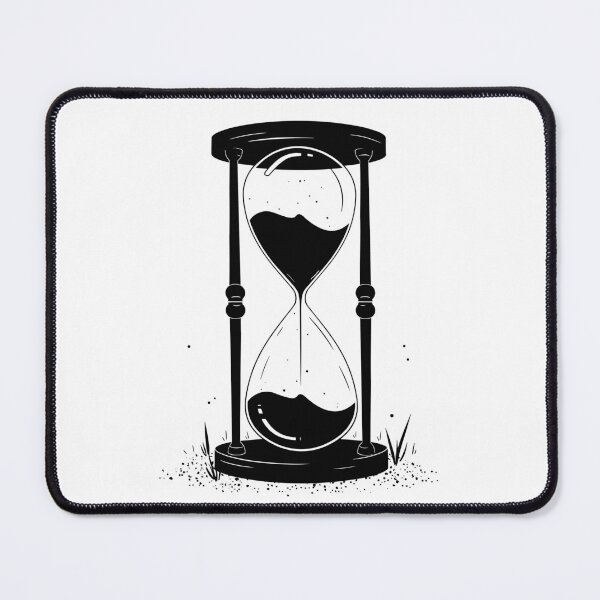Item preview, Hourglass Celestial Minimalist - Sand Clock black and white - Sandglass designed and sold by Tomioka-Art.