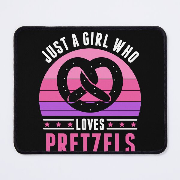 Item preview, Just A Girl Who Loves Pretzels Women Pretzel Lover designed and sold by BlueBerry-Pengu.