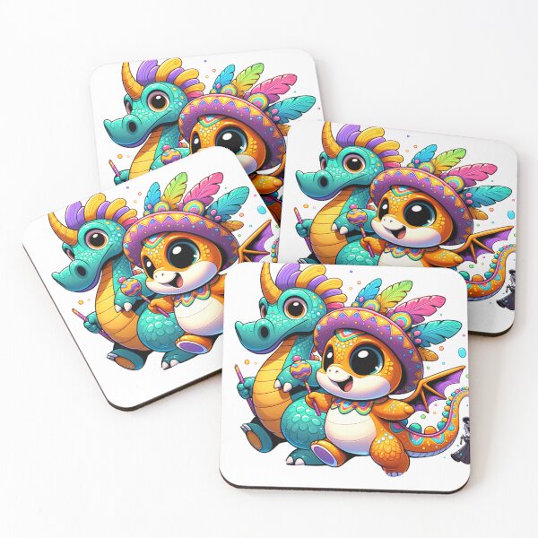 Item preview, Carnival Duo: Dragon and Hippo in Costume designed and sold by 0penvimark.