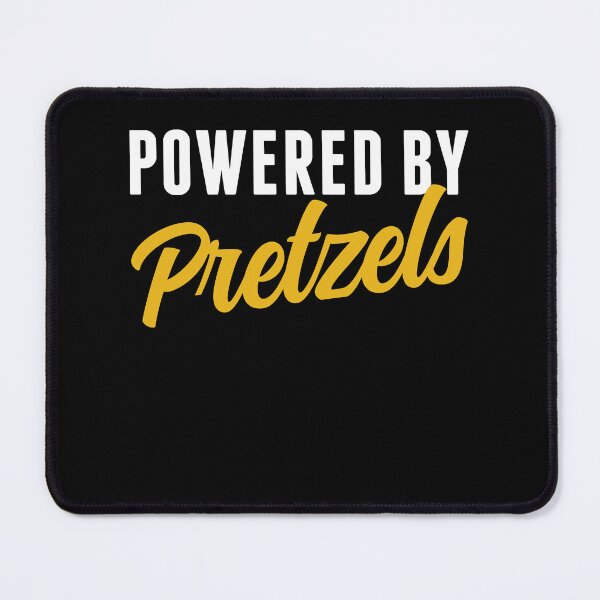 Item preview, Powered By Pretzels Humor Soft Pretzel Lover designed and sold by BlueBerry-Pengu.