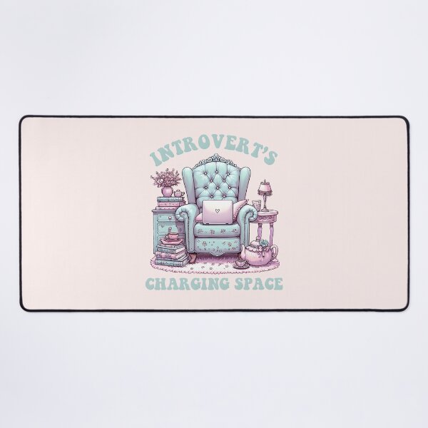 Item preview, Introvert's chic Cozy Charging Space. Funny introvert humor. designed and sold by Unitepeople.