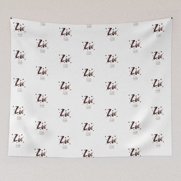 Item preview, Zoe | John 10 10 | Eternal Life | Christian Name with Biblical Meaning For Girl | Christian Name Collection designed and sold by Blessed Be Your Name.