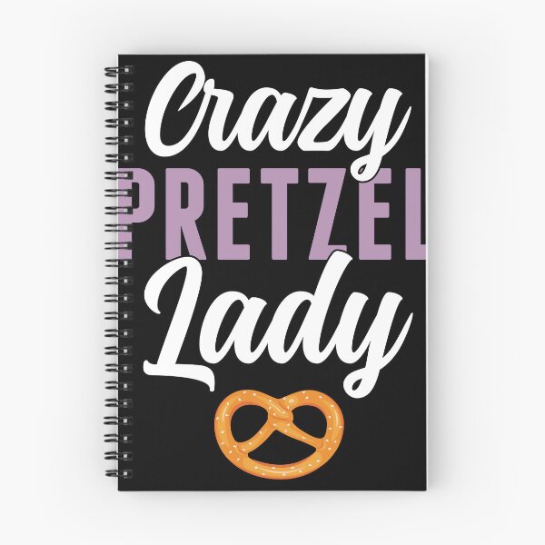Item preview, Crazy Pretzel Lady Mujer Amante del pretzel suave designed and sold by BlueBerry-Pengu.