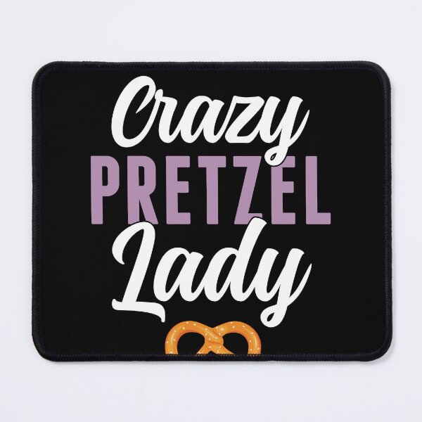 Item preview, Crazy Pretzel Lady Women Soft Pretzel Lover designed and sold by BlueBerry-Pengu.