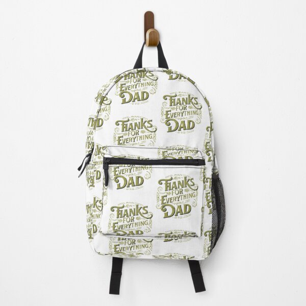 Item preview, Thanks for Everything, Dad: Timeless Father's Day Typography Art designed and sold by HahaHandlesHub.